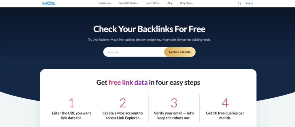 Moz Link Explorer